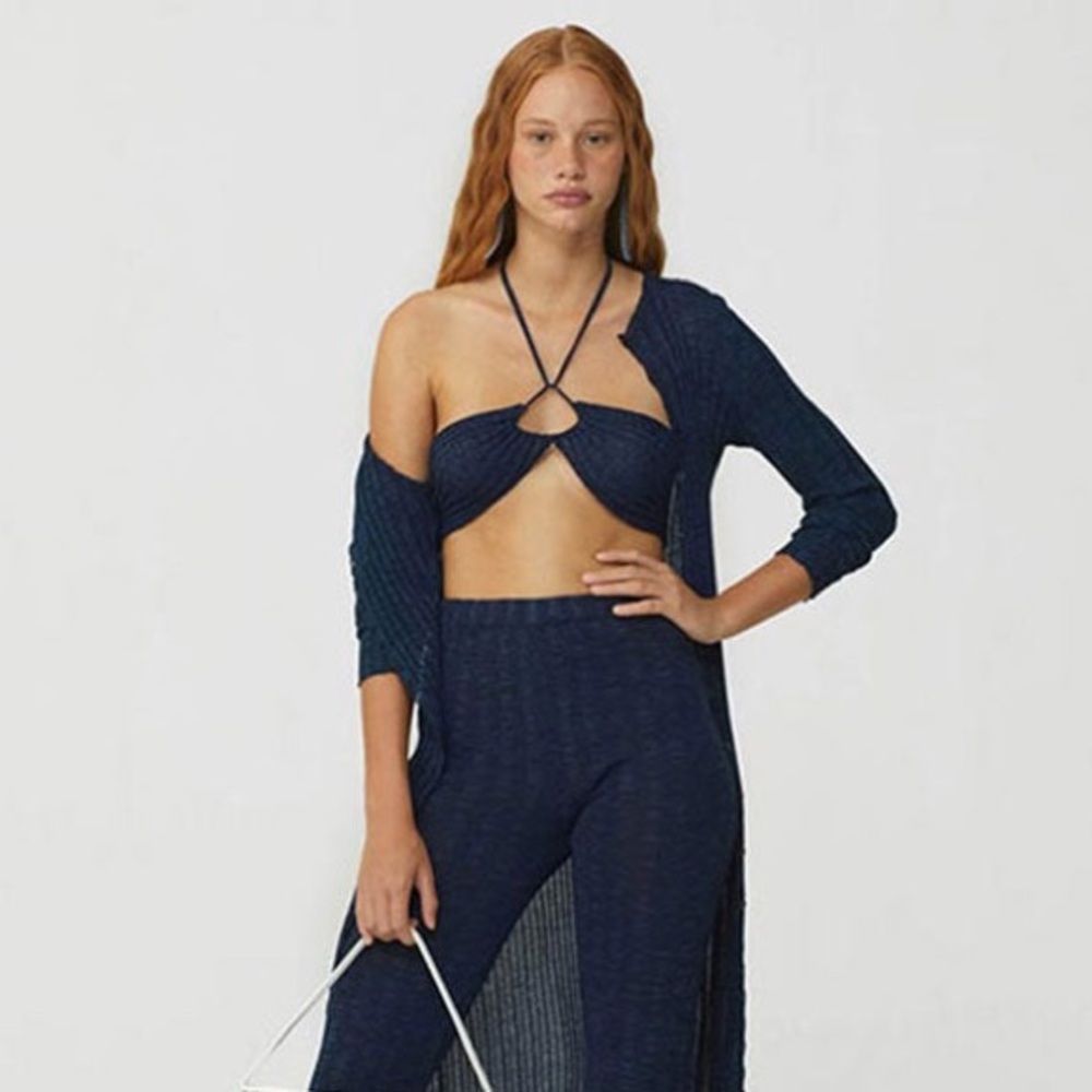 Brand New with Tag! Paloma Wool Agua Top in Blue, Size Medium